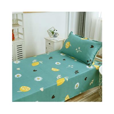 China Best Soft 3pcs 1.2m Nondisposable High Quality Printing Comforter Set Bad Pillowcase Sheet Cotton Bedding Set for sale