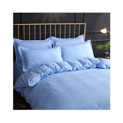 China Home Cotton Sateen Weave 40 Fabric Count 230*240cm Bed Sheet Sets For Sale for sale