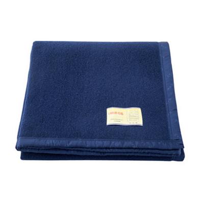 China Wholesale High Quality Military Green Hotel Wool Blanket 150*200cm for sale