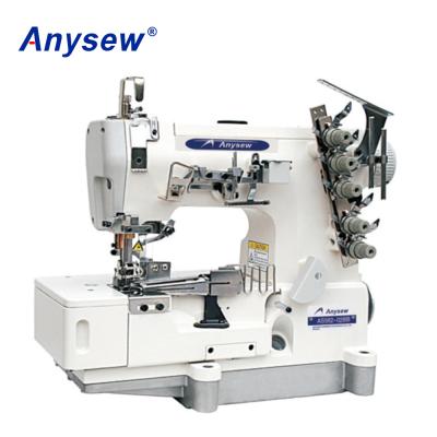 China Factory AS562-02BB Industrial Flat Bed Interlock Sewing Machine Machine With Roll-edge for sale