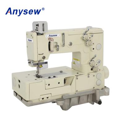 China Garment Shops AS1302-4W Chain Stitch Double Flat Picotting Sewing Machine Foggoting Zigzag Machine for sale