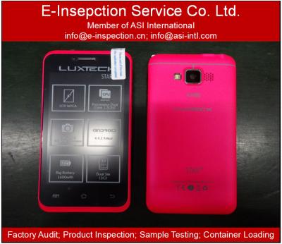 China China Professional Smart Phone 100% Full Site Inspection Service E-inspection for sale