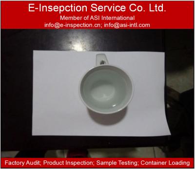 China Amazon FBA Mug Ceramic Bowl Inspection Agent Pre Shipment Inspection Service Final Random Inspection in China E-Inspection for sale