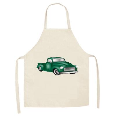 China Cafe Bakery Studio Apron Coffee Shop Uniform Home Aprons For Restaurants Panting Clear Set Linen Apron for sale