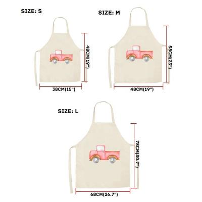 China Hot Sale White Canvas Apron Amazon Home Uniform Cafe Bakery Studio Apron DIY Personalized Aprons With Pocket For Mother's Apron for sale