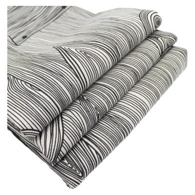 China Double Faced Plain Dyed Cotton Bamboo Fabric For Garment Linen Towels In Stock Stone Printed Fabric for sale