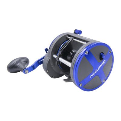 China High Quality LEFT HAND Drag Round Saltwater Bait Drum Fishing Reel 905g 15kg for sale