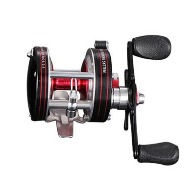 China Wholesale LEFT HAND round aluminum fishing baitcasting reel for sale