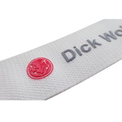 China Woven Silicone Anti-Slip Strap Printed Woven Tape Custom for sale