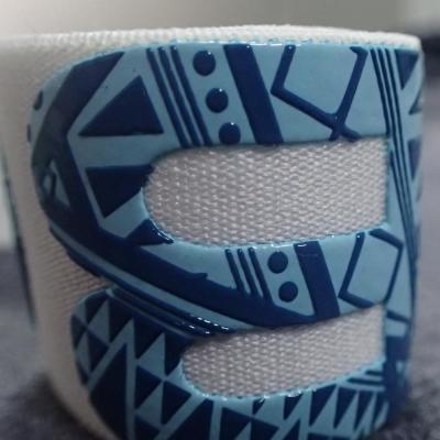 China Rubber Band Elastic Custom Rubber Logo Printed Rubber Ribbon for sale