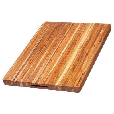 China Wooden Block Wooden Cutting Boards Sustainable Cutting Boards For Kitchen Large Cutting Board With Handle for sale