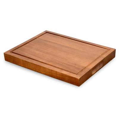 China Viable Wooden Cutting Board For Kitchen Extra Large Thick Chopping Board Wood Butcher Block for sale