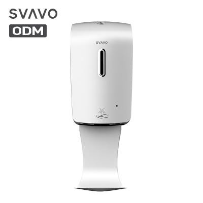 China Luxury Plastic AC Adapter Foam Soap Dispenser ABS 1200Ml Infrared ODM Spray Liquid Soap Dispenser For Bathroom for sale