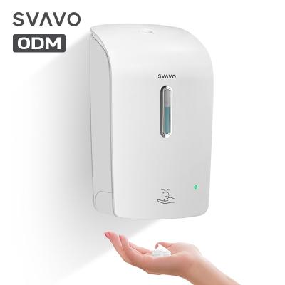 China Foam Soap Dispenser Wholesale SVAVO Customized Commercial Hospital Automatic Touchless Foam Soap Dispenser 1000ml for sale