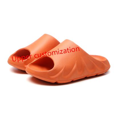 China New Summer Round Slippers Women Unisex Sandals Ladies Beach Shoes Couple Flat Flip Flops Custom Logo Women Slippers for sale