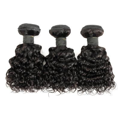 China Aleesha hiar human hair 10a raw bundles, weaves human hair natural double color bundle, wholesale 100% unprocessed remy hair A-HB-WW-10-Natural-0-46 for sale