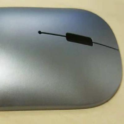 China A Aluminum Computer Mouse Of Stamping Surface Steel Plate 120X55X35MM Material Stainless Sand 120g Blast for sale