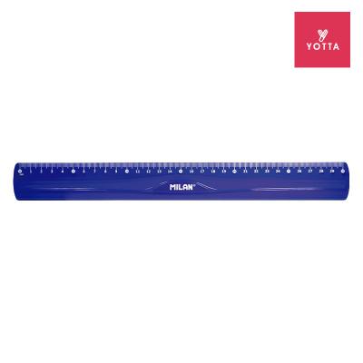 China Best Quality Low Price Acid Blue Plastic Ruler Minimal And Practical Triangle Ruler Approx 6mm Kit for sale