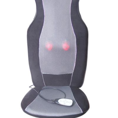 China Durable High Quality Full Back Massage Cushion Vibrating Car Sea Heated Cushion for sale