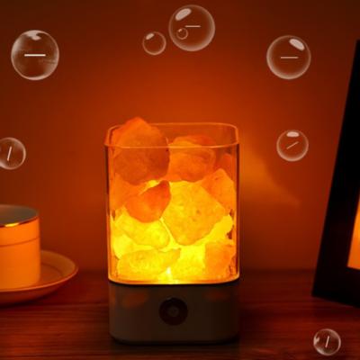 China Best Gift China Salt LED Night Lamp Air Purifier Night Light Wholesale Himalayan Crystal Pink Color Changing Salt Lamp for sale