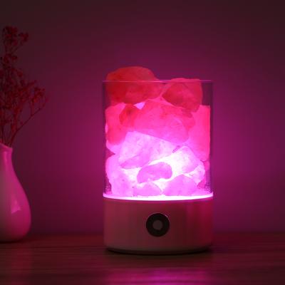 China Modern Natural Himalayan Salt Lamps LED Salt Light Night for sale