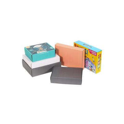 China Recyclable Paper Box Custom Printing Packaging Paper Cartons Folding Corrugated Box for sale