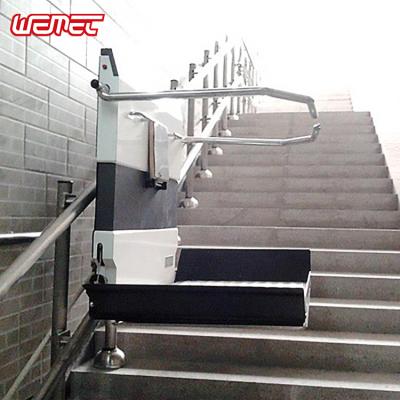 China Hotels Customized Indoor Outdoor Handicapped Used Inclined Platform Stair Lift Lift Curved Wheelchair Lift For Climbing Stair Home for sale