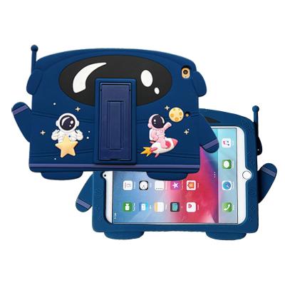 China iPad10.2 For iPad 10 Pro11 Mini 1 Air 2 3 4 5 6 1 2 9.7 4 5 10.9 10.2 Astronaut Kid Safe 3D Cartoon Silicone Cover Cute Tablet Case for sale