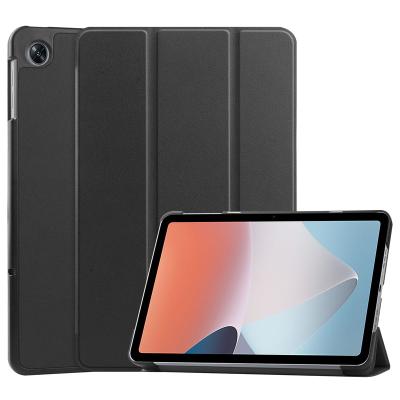 China Samsung Galaxy Tab S7 Fe 12.4 Smart Case Cover For Oppo Pad Air 10.36 inch Magnetic Tri Folding Stand leather cover funda factory wholesales 2022 for sale