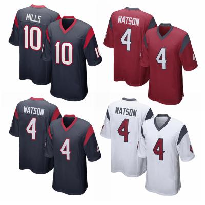 China Wholesale Houston City Stitched American Football Jersey Men's Breathable Team Uniform for sale