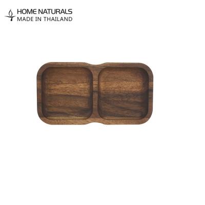 China Sustainable Natural Kitchen Cutlery Factory Price Dish Wooden Dish Manufacture Food Contact Food Dispensing Dish Oil With Brown Color for sale