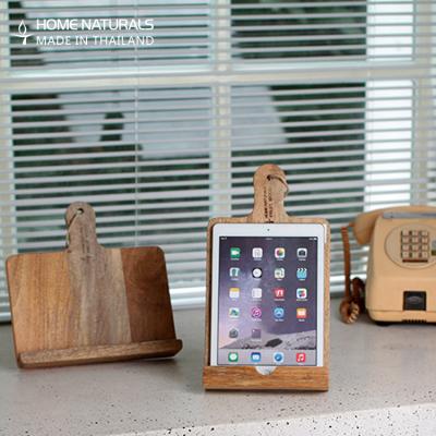 China Thailand Wooden Rectangular Shape Mango Stand Hot Selling Wooden Shelf Wooden Tablet Stand for sale