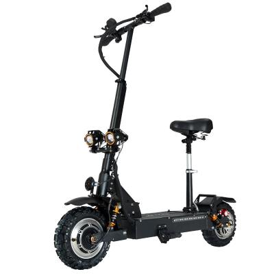 China Janobike Unisex Cheap Folding Electric Scooter 60V3200W Electric Kick Scooter With Removable Seat for sale