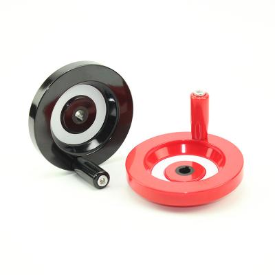 China Solid professional production of black solid plastic steering wheel with inner hole can be customized for sale