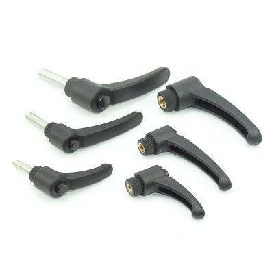 China Sales Firm Nylon Plastic Adjustable Grips Factory Price Industrial Clamp Lever Handle for sale