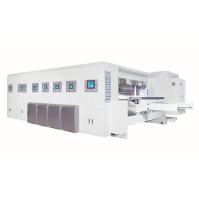 China Full Automatic Printing Stores K1 A3 Flexo Printing Slotting Die Cutting And Creasing Machine for sale