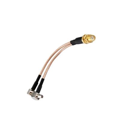 China Hot Sale SMA Bulkhead RF Cable RG316 Female To Fish TS9 Male RF Connector Original Manufacturer for sale