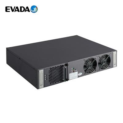 중국 3Kva 48Vdc 1U 통신 19 인치 - 높은 빈도 변환장치 검정 색깔을 전력 공급 판매용