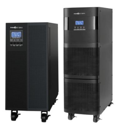 China Uninterruptable Single Phase Online UPS 0 Ms Transfer Time Generator Friendly for sale