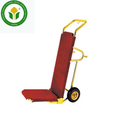 China Modern Design Modern Hotel Lobby Trolley Service Luggage Cart for sale