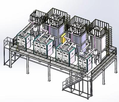 중국 Stainless Steel Plastic Dehumidifying Dryer -40 OC Dew Point Automatic Operation Mode 판매용