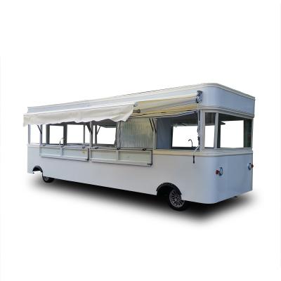 China Commercial Catering Shop Four Wheeled Mobile Electric Dining Car Electric Car For Hotel for sale