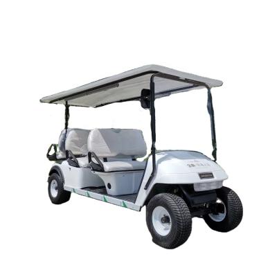 China 4+2 electric golf cart battery power electric golf buggy for sale HK-GDA6-GF4+2 for sale