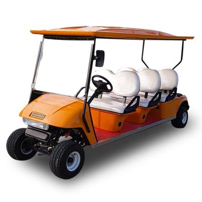 China Factory Price Electric Golf Car Customized Color 6 Seats Battery Operated Club Car 3790*1180*1850mm for sale