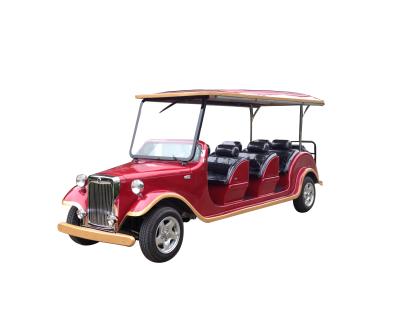 China Red Tourist 8 Seater Retro Plus Electric Sightseeing Classic Car Phnom Penh HK-LY8C for sale