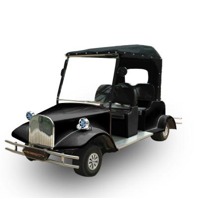 China Small black electric classic car HK-GDA4-LY4A of suitable prices for sale