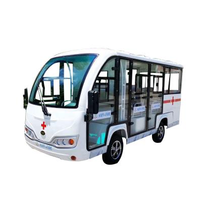 China Electric ambulance rescue vehicle electric ambulance with a folding stretcher with 4350*1500*2130mm high quality for sale