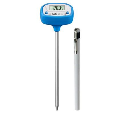 China CEM DT-130 Digital Food/BBQ/Liquid Cooking Thermometer with Probe Instant Read for Food, Meat, Liquids, Home, Kitchen, Gardening, Lab for sale