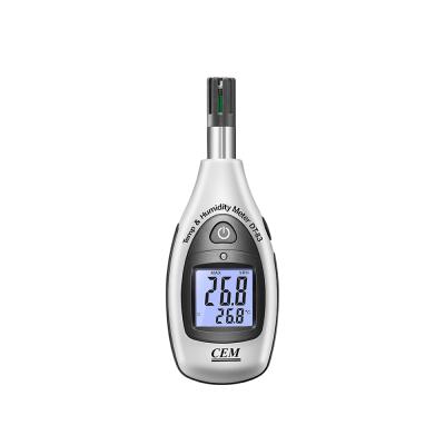 China CEM DT-83 Radio Digital Thermometer Hygrometer Sensor Humidity Meter and Handheld Monitor Digital Temperature Meter Outdoor 146mm x 54mm x 34mm for sale