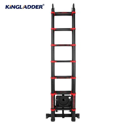 China Telescopic Folding Ladders 3.2m-5.6m Double Sides Aluminum Ladders for sale